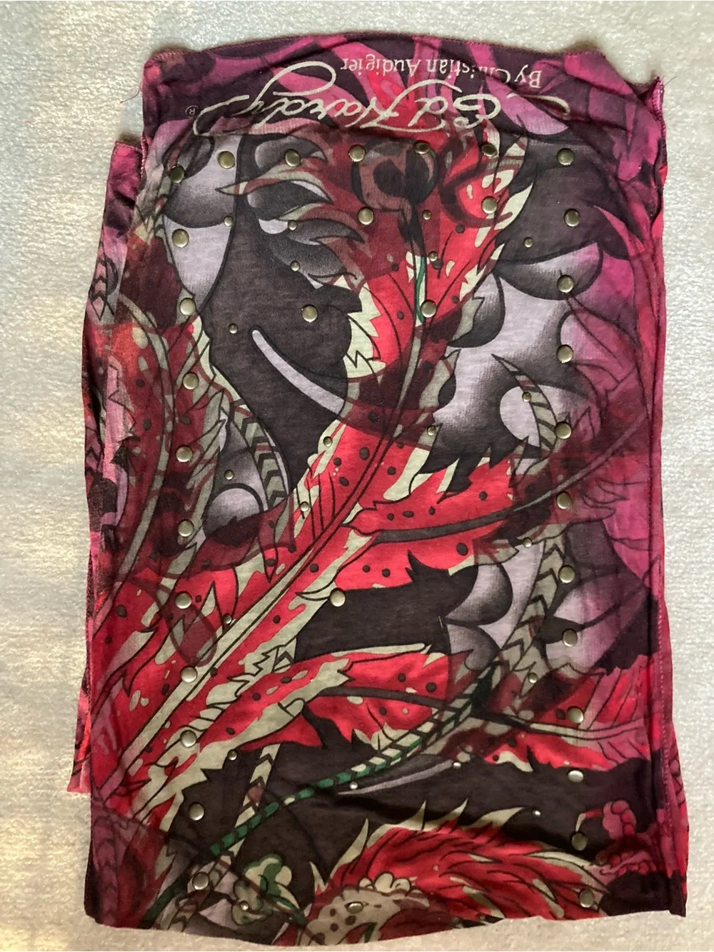 Ed Hardy by Christian Audigier Scarf
